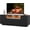Black, variant on GALAXHERO Modern LED TV Stand for 55/60/65/70/75 Inch TVs, Entertainment Center with Large Storage Cabinet Sturdy TV Console for Living Room, Bedroom,Rec Room Black