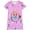 Pink girl K, variant on WIBACKER 3-12Y Girls Short Sleeve Cartoons Nightgown 1PCS Soft Kids Nightdress Pajamas for Toddler to Big Girl Nightie Dress