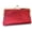 Metallic Red, variant on Lock Wallet for Women, Multi-card Slots Card Holder Clutch Purse Travel Wallet (Pearlescent Blue)