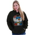 thumbnail image 3 of Tootsie Mr Owl USA American Patriot Unisex Plus Size Hoodie Brisco Brands 2X, 3 of 5