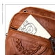 thumbnail image 4 of Minnieouse Bolso elegante con correa ajustable Bolsos cruzados de gran capacidad, versátiles y modernos Bolsas de mensajero y de hombro marrón B, 4 of 6