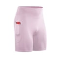 thumbnail image 4 of Breezora Men's Athletic Compression Shorts with Secure Pocket Moisture Wicking Performance Baselayer for Cycling Gym Training and Sports L Size Pink, 4 of 9