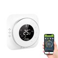 thumbnail image 1 of 95-240V Wi-Fi Smart Thermostat 5+1+1 Six Periods Programmable Thermostat Voice APP Control Backlight LCD Boiler Heating Thermoregulator Compatible with Amazon Echo Google Home Tmall Genie, 1 of 8