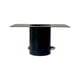 thumbnail image 1 of Adaptador de cadena de lluvia con perno Herrajes para canaletas fáciles de colgar para una gestión eficiente del agua de lluvia Negro, 1 of 8