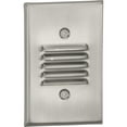 thumbnail image 5 of LED Indoor/Outdoor Brushed Nickel Integrated LED Wall or Step Light, 5 of 9