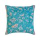 thumbnail image 1 of Fundas de cojín decorativas HomeCentric de terciopelo azul de 50 x 50 cm (20 x 20 pulgadas) con pájaros y cachemira. Fundas de cojín estampadas para sofás, hoteles, salas de estar y dormitorios., 1 of 8