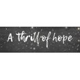 thumbnail image 2 of Phillip, Jamie 32x13 Gold Ornate Wood Framed with Double Matting Museum Art Print Titled - A Thrill Of Hope, 2 of 4