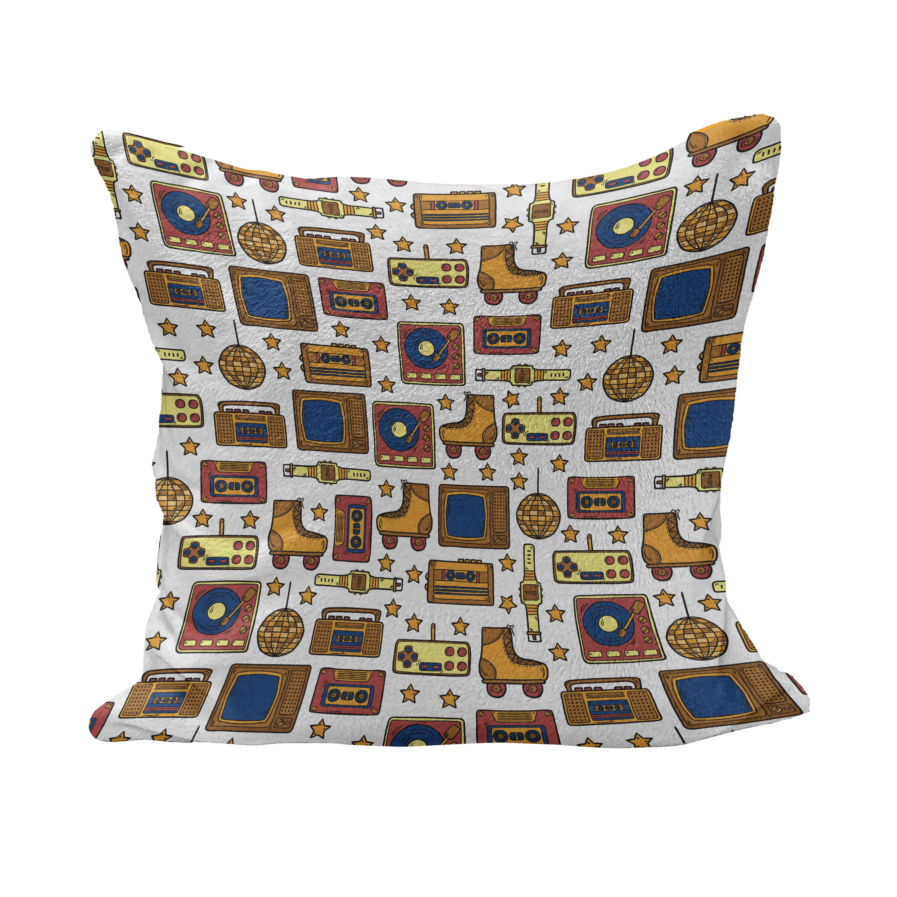 Multicolor 16x16 Retro 90s Style Gifts & Accessories Retro Made Vintage I Love The 90s Throw Pillow 