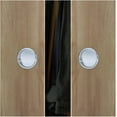 thumbnail image 4 of Nuk3y Easy Snap in Closet Door Finger Pull, 2-1/8", 4-Pack (Chrome), 4 of 4