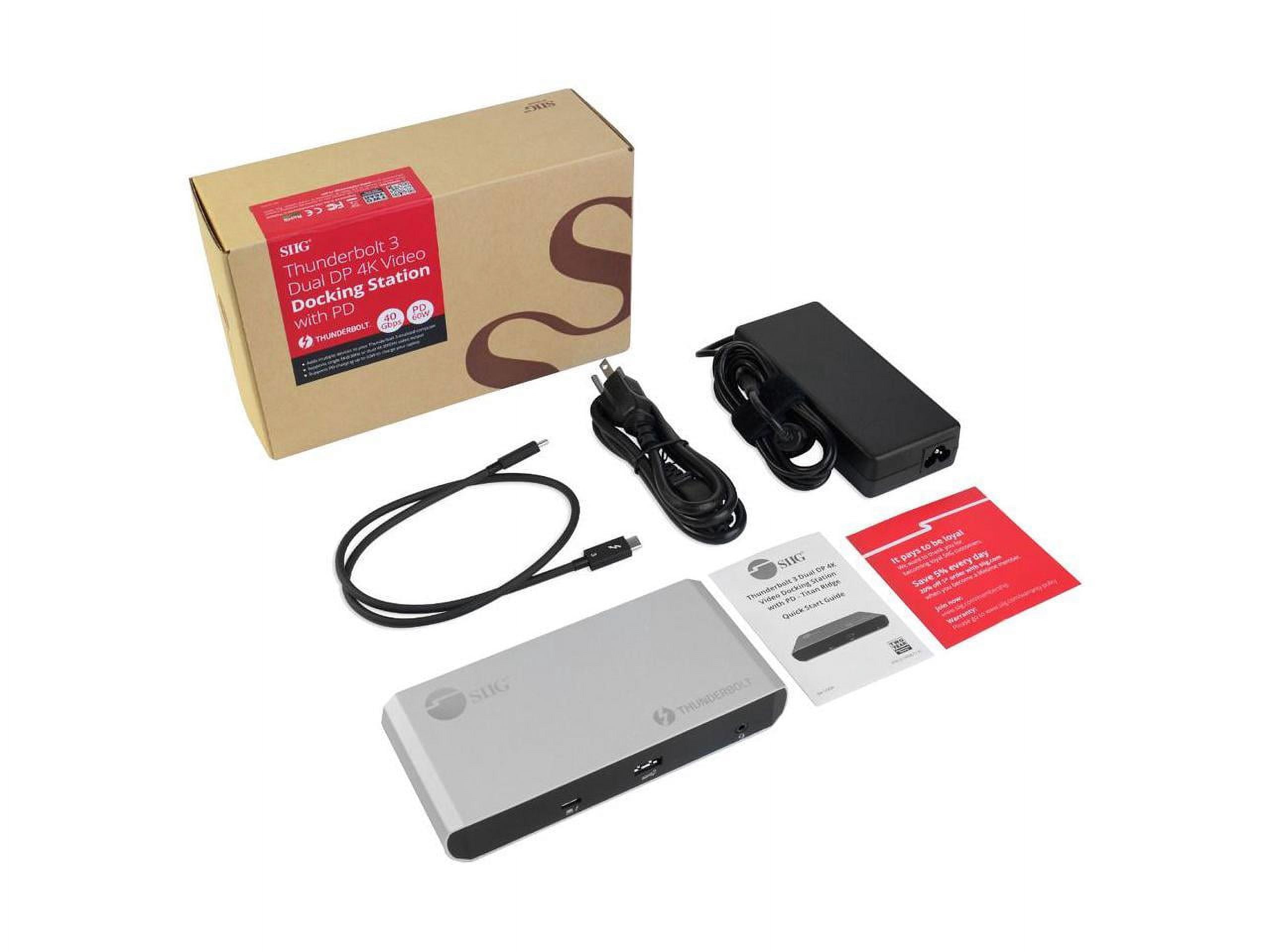 THUNDERBOLT3 DUAL DP 4K VIDEO