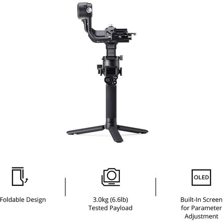 DJI - RSC 2 3-Axis Gimbal Stabilizer - Black