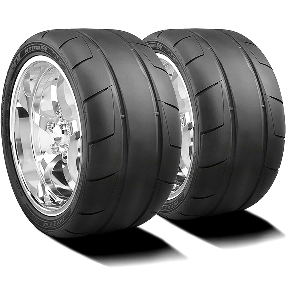 Pair of 2 (TWO) Nitto NT05R 275/40R17 Racing Tires