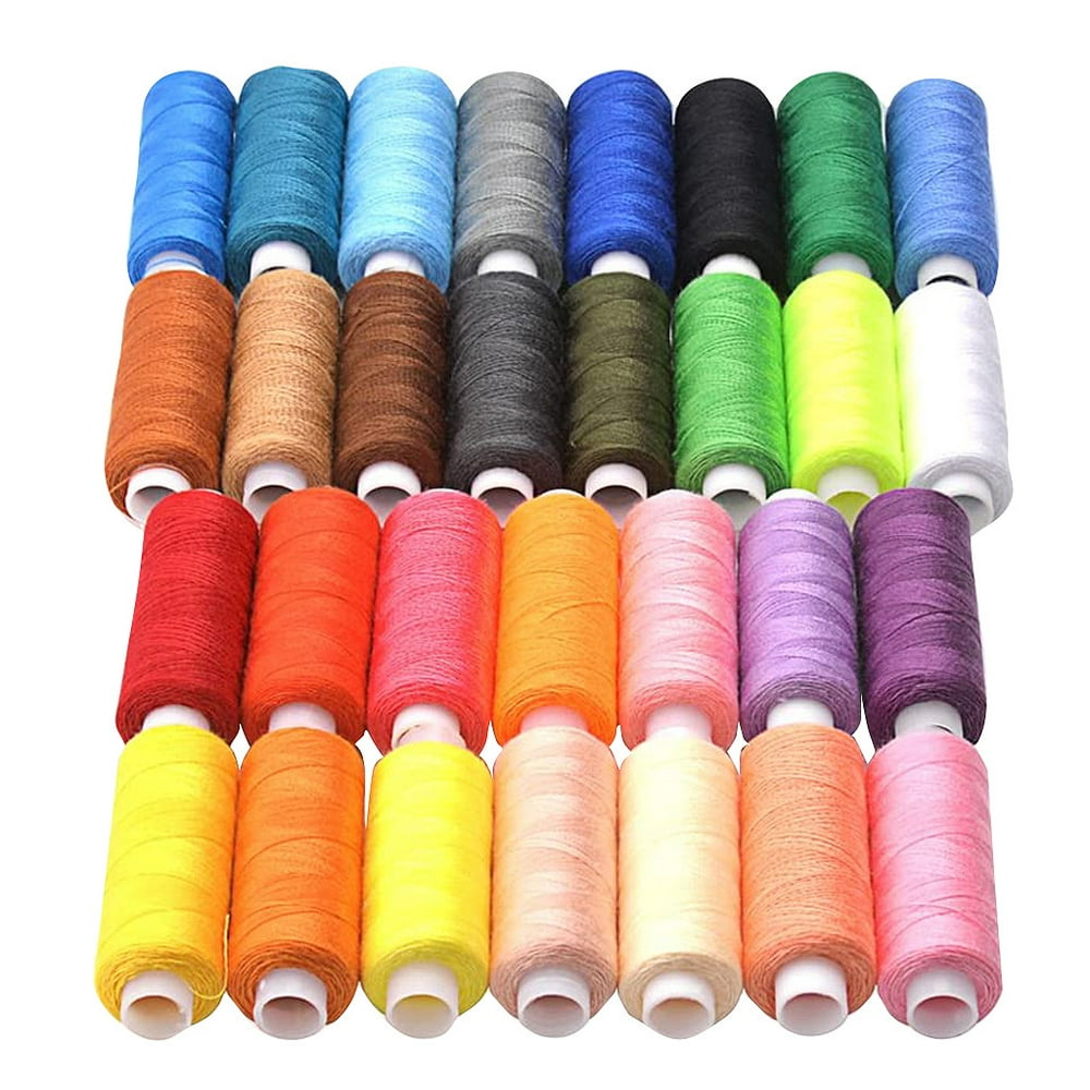 Bowake Sewing Threads 30 Colors Polyester 250Yards Per Spools for Hand