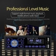 thumbnail image 4 of Reproductor estéreo con retroiluminación LED de radio FM con pantalla táctil de audio para automóvil compatible con Bluetooth, 4 of 9
