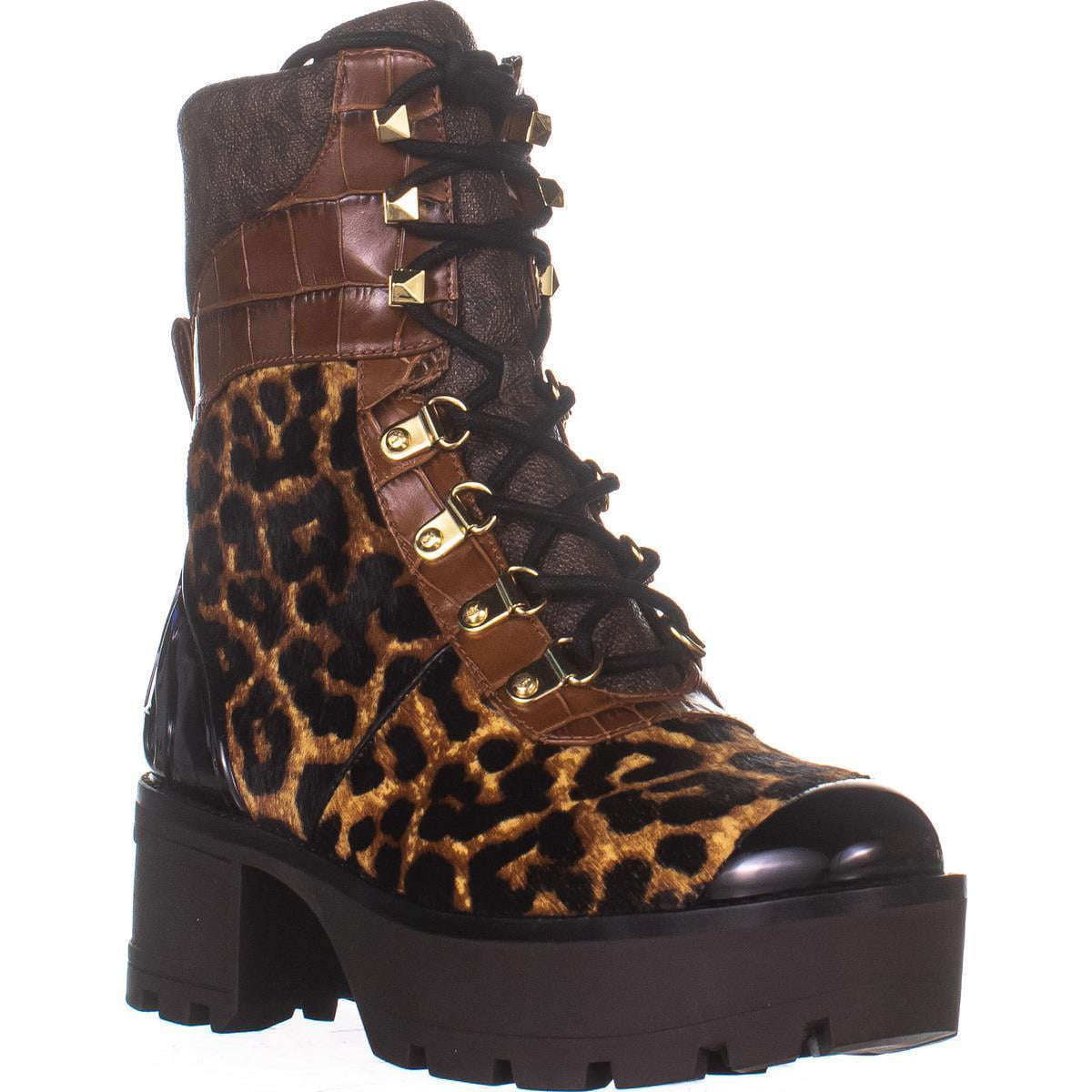 michael michael kors corey lace up booties