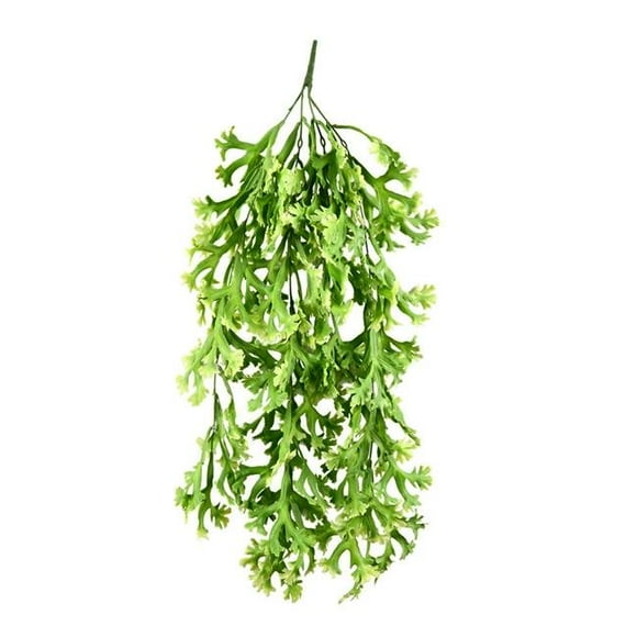 Vickerman FI190930 30 in. Green Staghorn Fern Hanging Bush