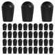 thumbnail image 1 of unbranded 100Ud Fundas Protectores Para Barra De Percha De Plástico Negro Antidesgarro Para Almacenaje En Casa, 1 of 7