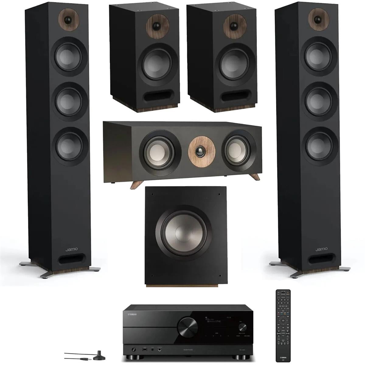 Yamaha 7.2-Channel Wireless Bluetooth 4K 3D A/V Stereo Home