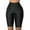 Black, variant on BLOCLOALO Athletic Shorts Padded Bike Shorts Glossy Stretch Pearly High Waist Tight Skinny Riding Sports Shorts High Waisted Shorts Stretch Shorts Comfy Shorts Black L