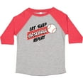 thumbnail image 3 of Inktastic Eat, Sleep, Baseball, Repeat Boys or Girls Toddler T-Shirt, 3 of 5