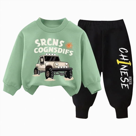 TAmten 2Pcs Infant Toddler Baby Boy Fall Clothes 3 6 12 18 24 Months 2T 3T 4T 5T Toddler Boys Clothes Fall Outfits Contrast Color Long Sleeve Sweatshirts and Pants 2Pcs Clothes Set