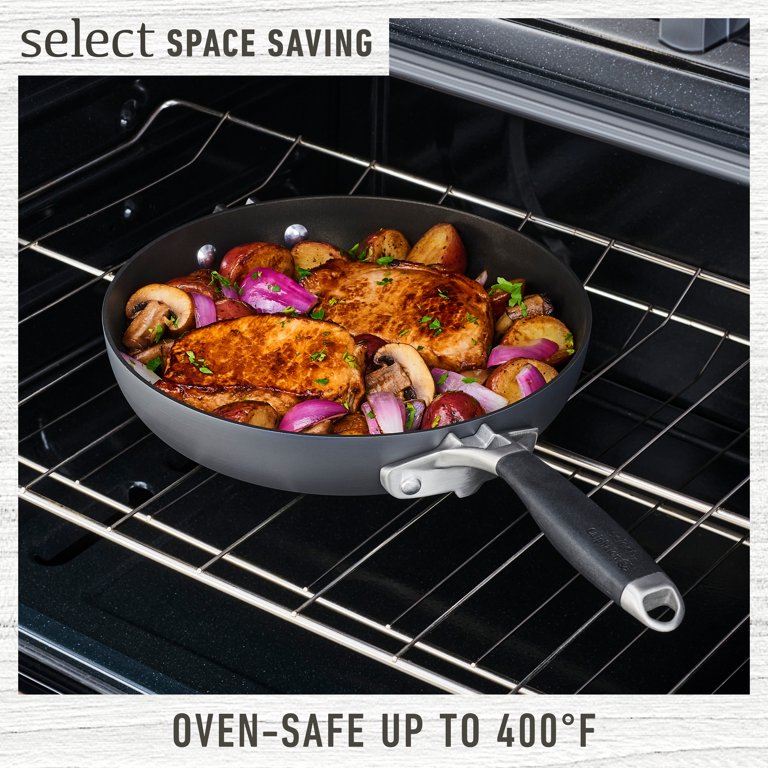Select by Calphalon Space-Saving Hard Anodized Nonstick Pots and