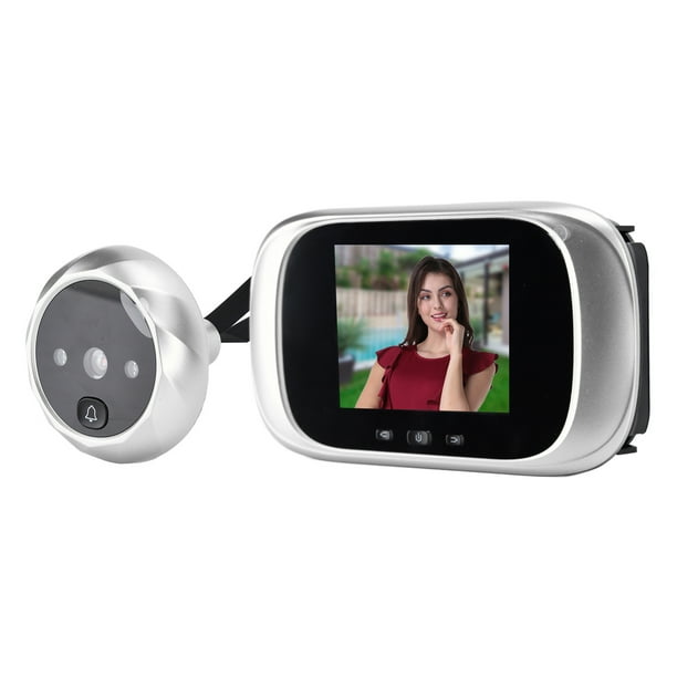 Mirilla electrónica, visor digital para puerta de 2,8 pulgadas, timbre para puerta, cámara, diseño de primera clase