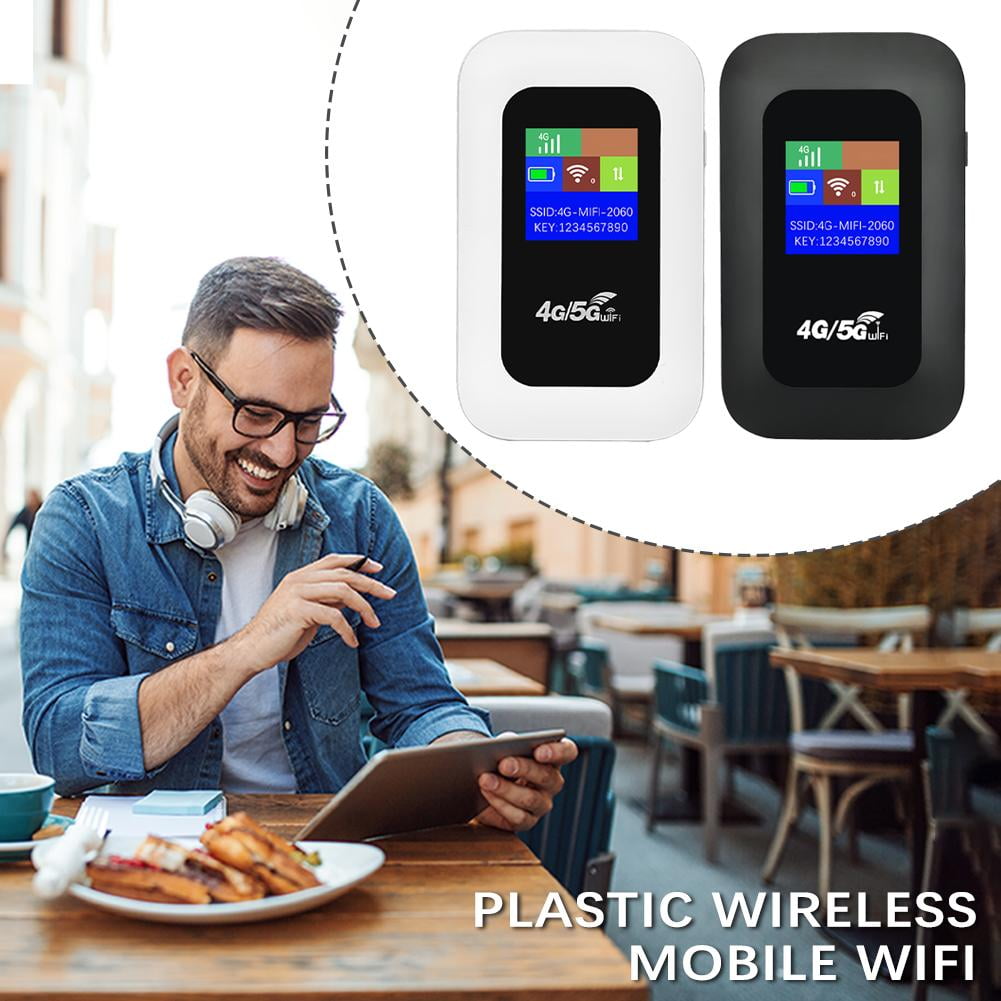 4G LTE Mobile WiFi Router 4G LTE Router with SIM Card Slot 4g WiFi Wireless Modem 150Mbps Mini Outdoor Hotspot Portable Wi fi Router for Car Home Office RV Camping