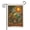 B, variant on XaaKee Yard Flags, Groovy Botanical Scene Floral Tune Garden Flags, Double-Sided High-Quality White Linen Spring Garden Flag, Patio Decoration, 12x18Inch