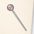 thumbnail image 4 of Flamingo Vintage Silver Lace-Edged Bookmark: a Memorable Gift for Book Lovers and Readers, 4 of 5