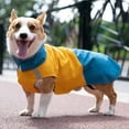 thumbnail image 3 of Labymos Dog Jacket Waterproof Turtleneck Reflective Outdoor Raincoat for Small Medium Large Dogs, 3 of 8