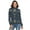 Line Heart Christmas-1, variant on Line Heart Christmas Women's Turtleneck Sweater Long Sleeve Ribbed Fitted Turtle Neck Casual Fall Winter Collection Top S