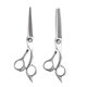 thumbnail image 1 of Tijeras profesionales de peluquería de 6 pulgadas, acero inoxidable 440C, juego de barbero con filo de precisión., 1 of 5