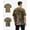 Green, variant on G West Mens Oversized World Wide Chain Tee Green Size- Medium