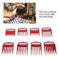 thumbnail image 1 of Limit Comb Set, Hair Cutter Limit Comb Set Gradient Carving Caliper Fine Cut Round Combs For Electric Hair Clipper, 1 of 8