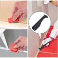 thumbnail image 5 of 12 Pieces Caulking Tool Kit Silicone Sealant Finishing Tool Grout Scraper Caulk Remover and Caulk Nozzle and Caulk Caps (Red), 5 of 5