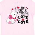 thumbnail image 4 of Inktastic My Uncle Loves Me Lots and Lots- Cute Elephant Boys or Girls Toddler T-Shirt, 4 of 5