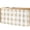 Beige, variant on Grey Plaid Sink Skirt 11"W x 13"L,Dustproof Under Sink Curtain Skirt for Bathroom Kitchen,Spring Summer Farmhouse Buffalo Checkered Adhesive Short Curtain Vanity Cover for Laundry Closet Shoe Rack