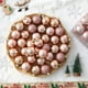 thumbnail image 4 of 36pcs/box 4CM Glitter Christmas Balls Xmas Tree Hanging Pandent Balls Rose Gold Silver Green Red Blue New Year Christmas Decor, 4 of 5