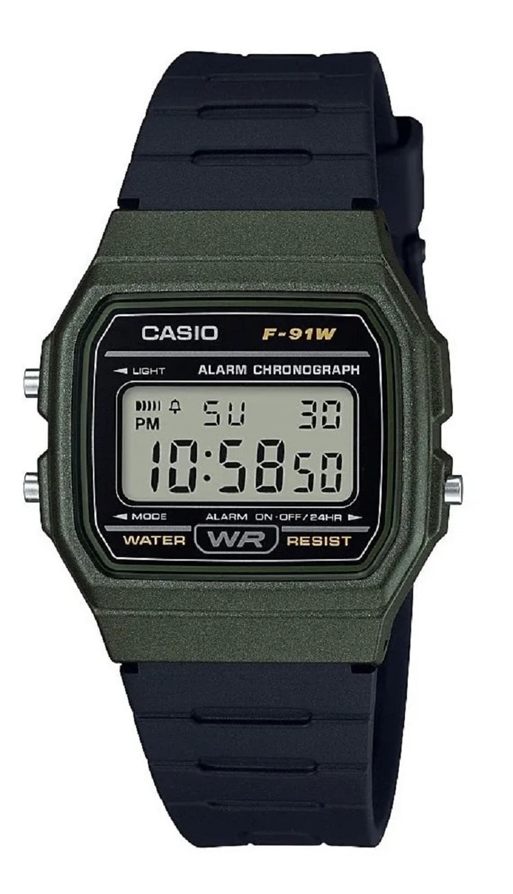 Reloj Casio Clasico Digital F91WM 3A Casio Casio 91WM3ACF Walmart en linea