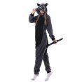 thumbnail image 1 of Raccoon Pajamas Animal Costume Jumpsuit Halloween Cosplay, 1 of 4