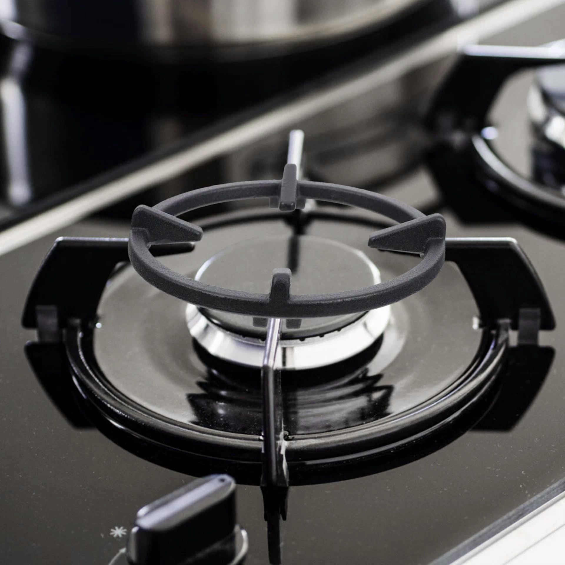KNACK - Gas Cooktop Pot Rack Pot Holder Non Slip Universal Wok Support Ring Li
