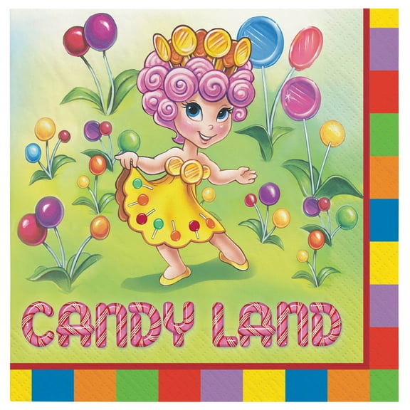 Amscan Candyland Lunch Napkins (16ct)