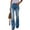 Light Blue, variant on Wutalume Jeans for Women Retro Straight Leg Micro Flare, Vintage Inspired Denim Pants with Stretch Comfort for Timeless Style,Black L
