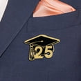 thumbnail image 3 of Class Of 2025 Graduation Pins PALIFEUR Graduation Decorations 2025, Metal Pins Graduation Souvenirs Cap Badge Pin Graduation Party Favors Gifts for Students Colleges Guests, Graduation Gifts, 3 of 6