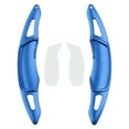 thumbnail image 1 of Steering Wheel Paddle Shifter For Subaru Forester Outback Toyota Aluminium Blue, 1 of 12