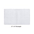 thumbnail image 6 of Better Trends 5 Piece Bathroom Rug Set 100% Polyester Bath Rug, Water Absorbent Non-Slip Bath Mat Machine Washable Micro Plush Collection - White, 6 of 9
