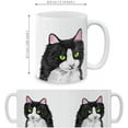 thumbnail image 4 of MUGBREW Siamese Kitten Cat Ceramic Coffee Mug Tea Cup, 11 OZ, 4 of 7
