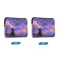 thumbnail image 2 of Laptop Bag Laptop Sleeves Laptop Case Laptop Protective Case Black Cat Cute, 2 of 7