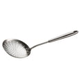thumbnail image 3 of Cuchara para olla caliente, colador de acero inoxidable, cuchara para sopa, cucharón para servir, colador grande para fideos, albóndigas (plateado), 3 of 5
